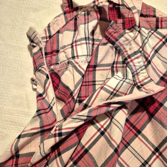 Gymboree girls size 7 tank top 2006 pink red white plaid School girl Rocks VVGUC - Picture 4 of 5